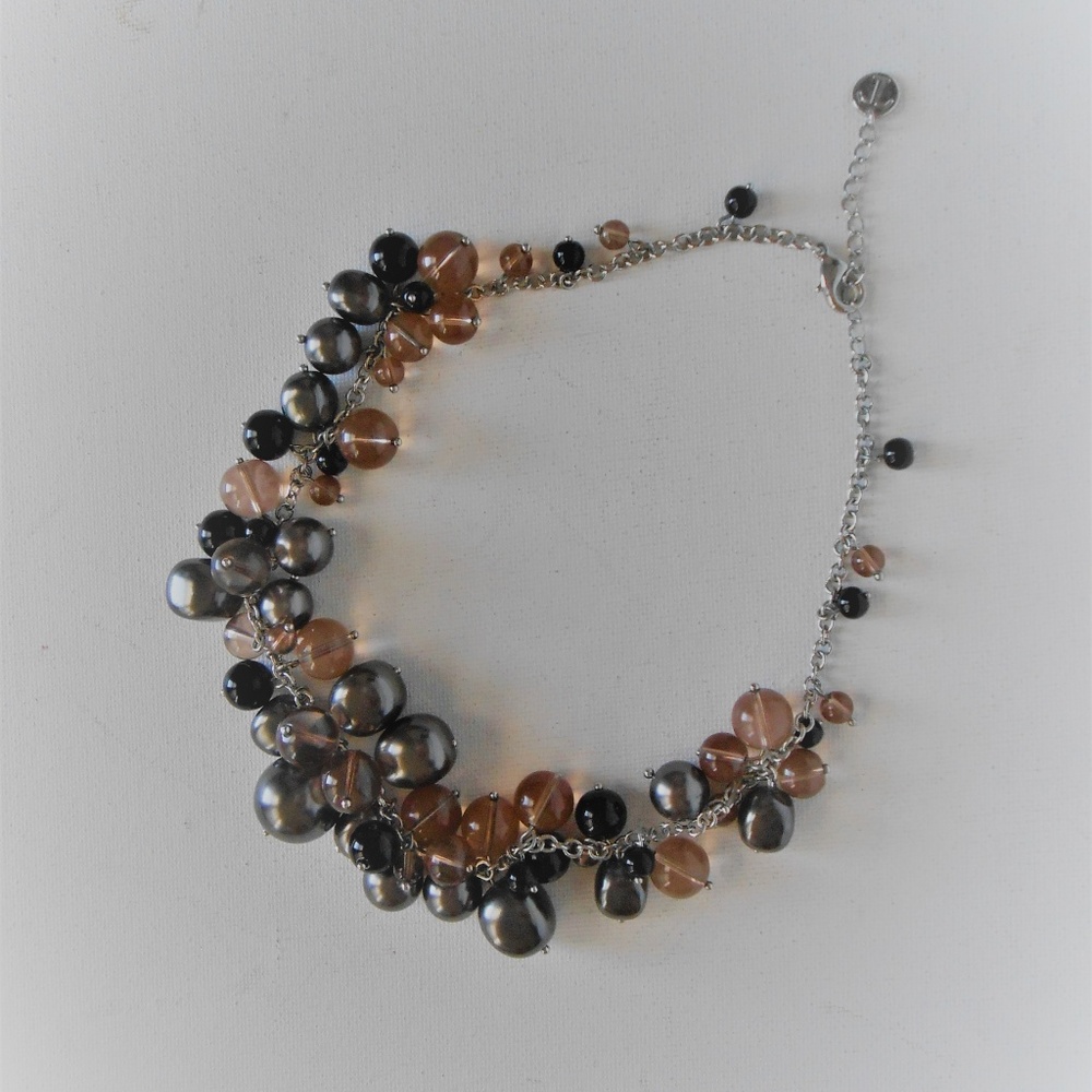Beaded Statement Necklace - image 4